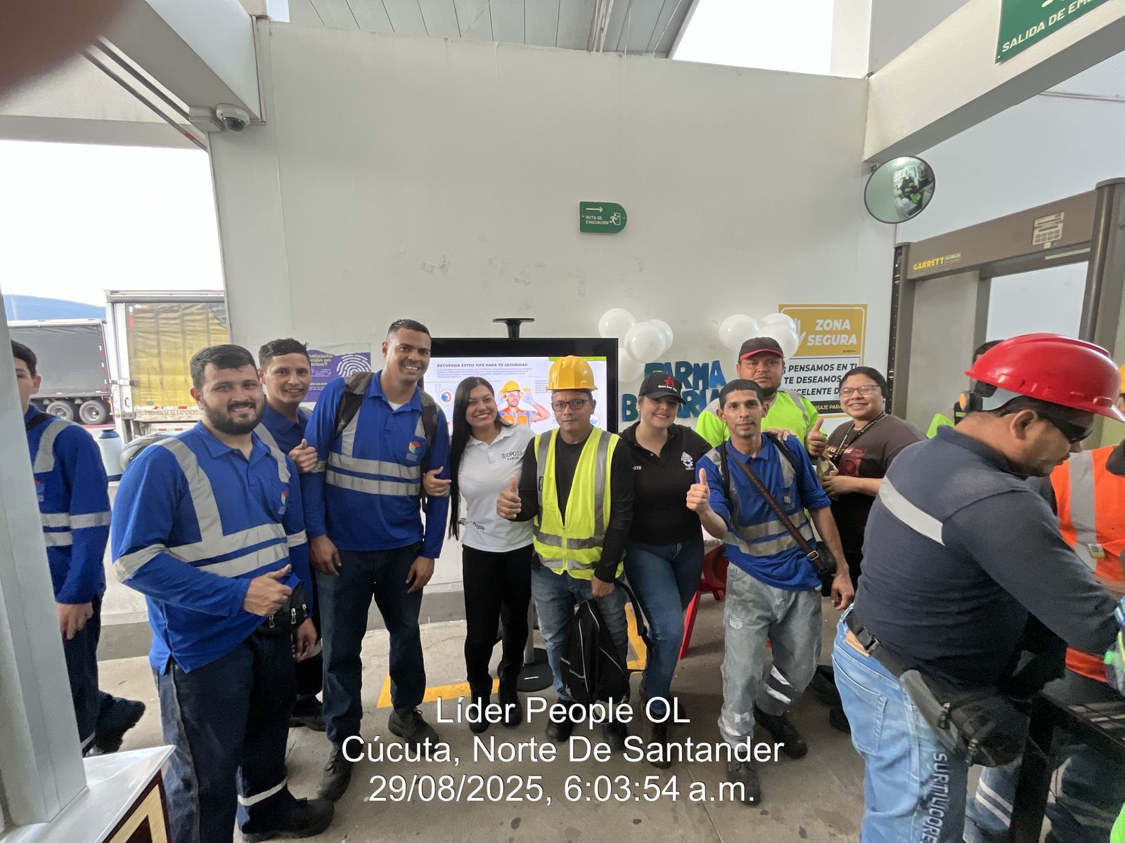 Evidencia de capacitación